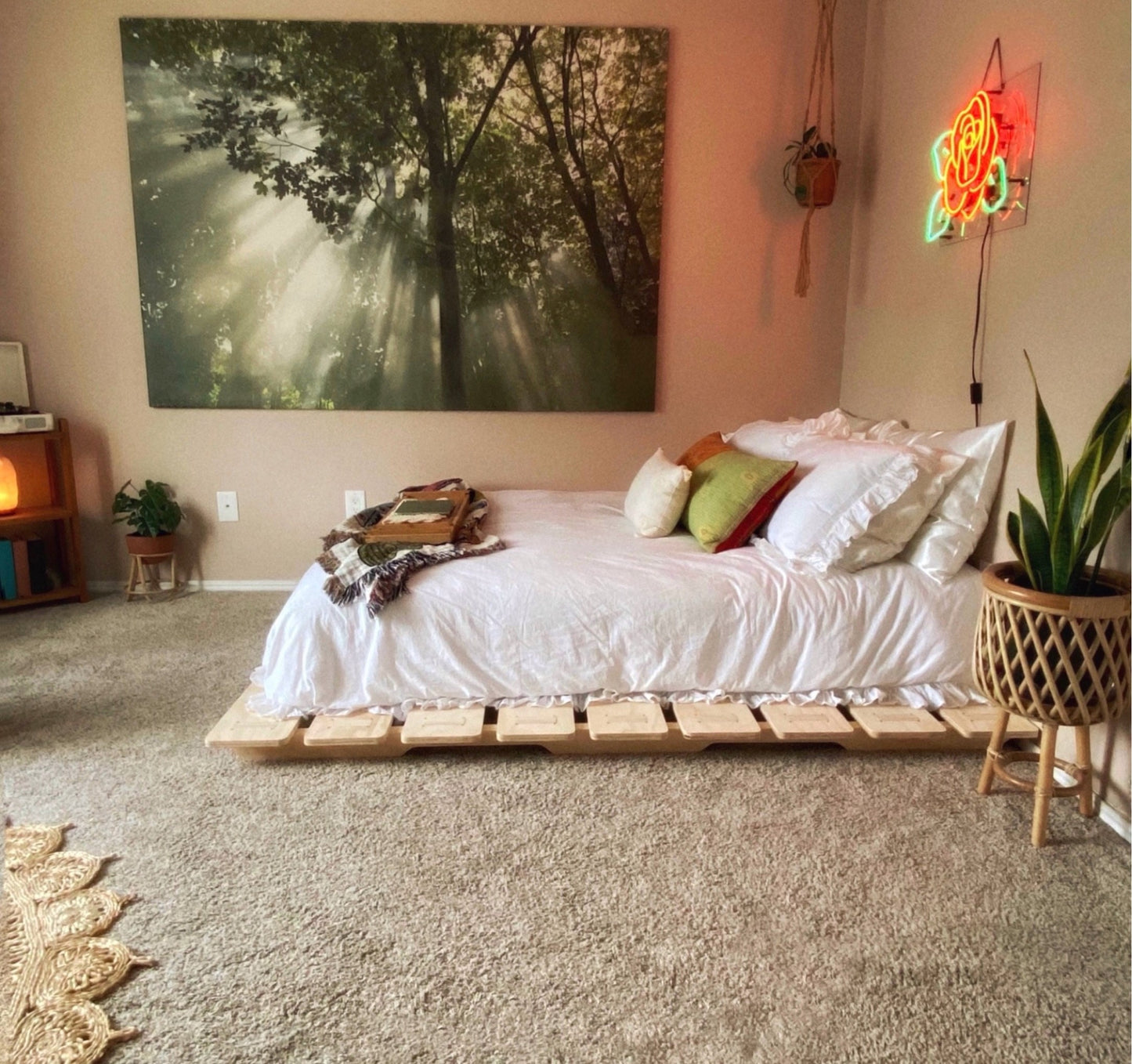 The Platform - Oversized Wooden Bed Frame