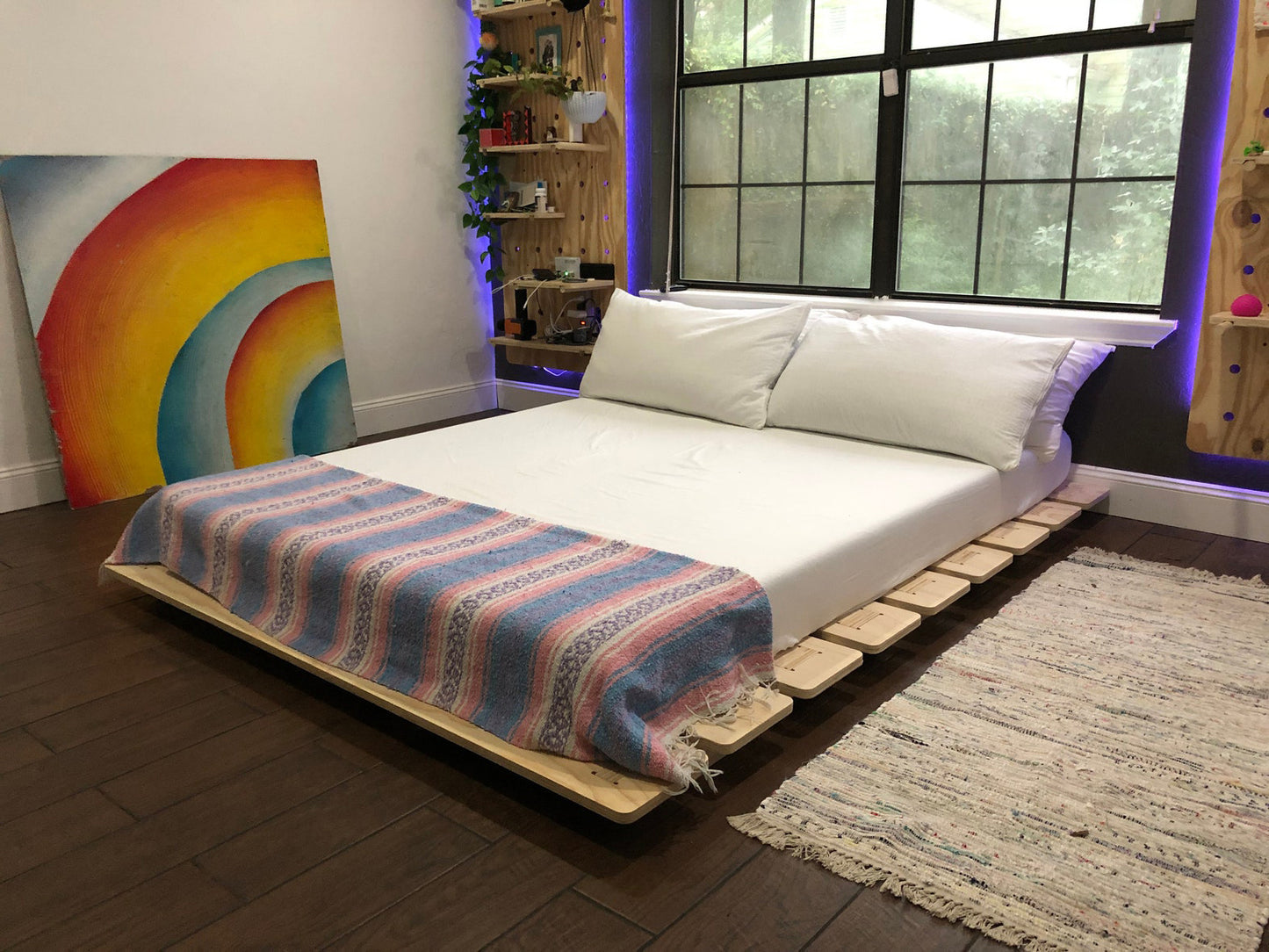 The Platform - Oversized Wooden Bed Frame